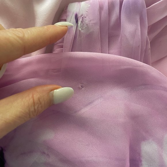 FLOR ET.AL Rossetti $895 Floral-Print Midi strapless sexy Dress 2 - Picture 13 of 13